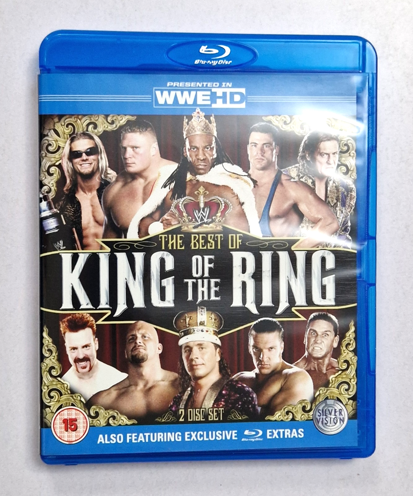 The Best Of King Of The Ring BLU RAY WWE Wrestling Silver Vision Release