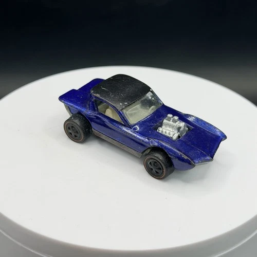 Vintage Hot Wheels Redline Python Blue - Excellent Condition, US Base