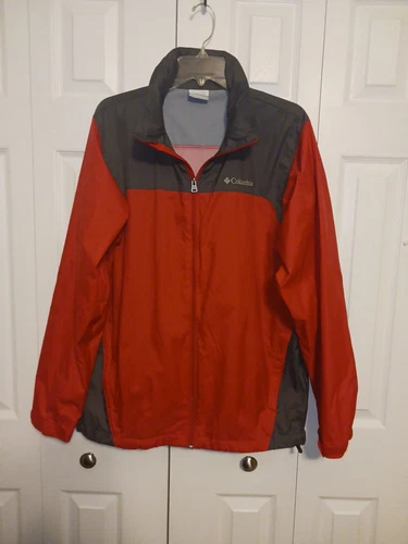 UNDERCOVER Giacca a vento Columbia uomo rossa full zip leggera taglia M