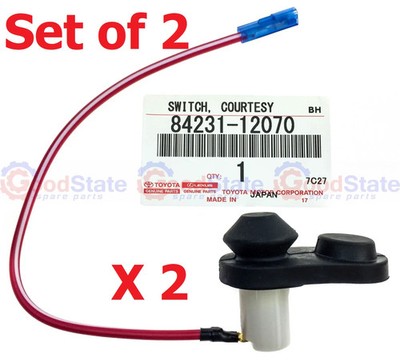 Genuine Toyota LandCruiser 80 Series HDJ FZJ Rear Door Courtesy