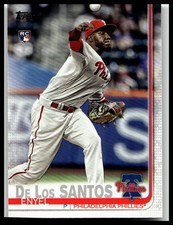2019 Topps #291 Enyel De Los Santos Philadelphia Phillies