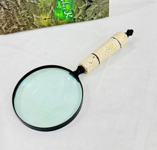 Nautical Reading Map Magnifying Glass Handmade Collectible Home, office, Uses