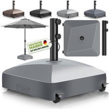 tillvex  Sonnenschirmständer Rollen 56kg Sch...