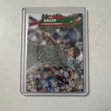 Topps 2020 Holiday Rookie Zac Gallen #HW31 Arizona Diamondbacks Card. rookie card picture