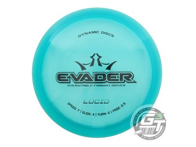 NOS Dynamic Discs Lucid Evader 173g Teal Black Stamp Fairway Driver Golf Disc