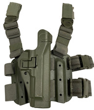 Fondina Cosciale Blackhawk Serpa Holster Beretta 92F Drop Leg OD Olive