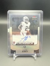 Ashton Jeanty 2025 Topps Finest Flashback Auto Black  /10 Raiders RC