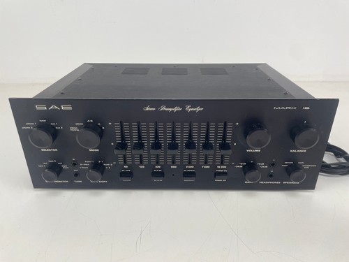 SAE - Mark 1B - Stereo Preamplifier Equalizer