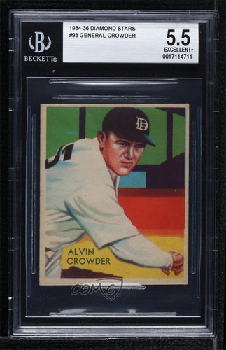 1934 Alvin Crowder #93