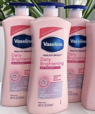 Vaseline Healthy Bright Daily Brightening Body Lotion, 400 ml