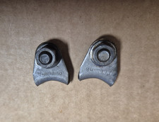 #S1 Paar Shimano STAHL Center Pull Brake Sraddle Cable Bridge's   