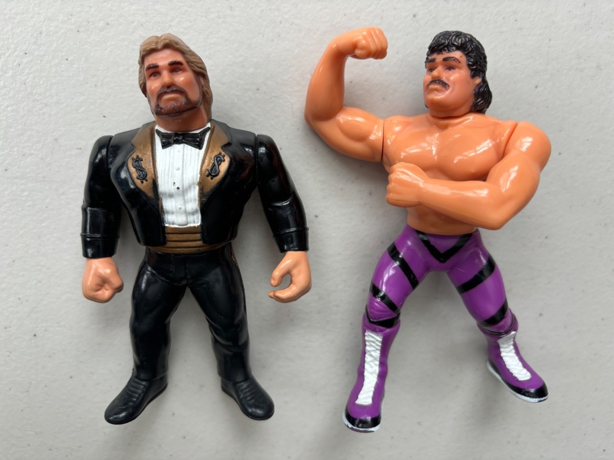 WWF Hasbro 1990 Series 1 Vintage WWE Wrestling Figures Complete