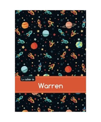 CAHIER WARREN SEYES,96P,A5 ESPACE, XXX