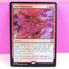 MtG Soul Immolation M 0156 Lorwyn Eclipsed (Foil) Mythic ECL LP