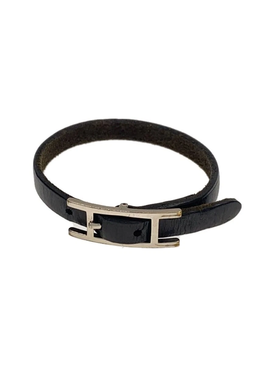 HERMÈS Bracciale HERMES pelle BLK donna