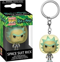 Rick And Morty - Space Suit Rick - SchlüSselanhäNger Funko Pocket Pop! Keychain