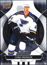 CHRIS PRONGER - 2024-25 Engrained Icons #7 - Ebony Numbered Base Card - #/199