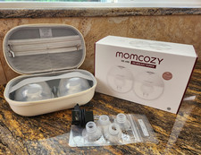 Momcozy M5 Double Electric Hands-Free Breast Pump Set w/ Case, AC Adapter