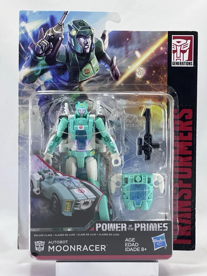 Moonracer Power Of The Primes Transformers Generación Hasbro Raro 2018 - Imagen 2 de 4