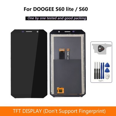 For DOOGEE S60 lite LCD Display Touch Screen Digitizer Assembly Replacement