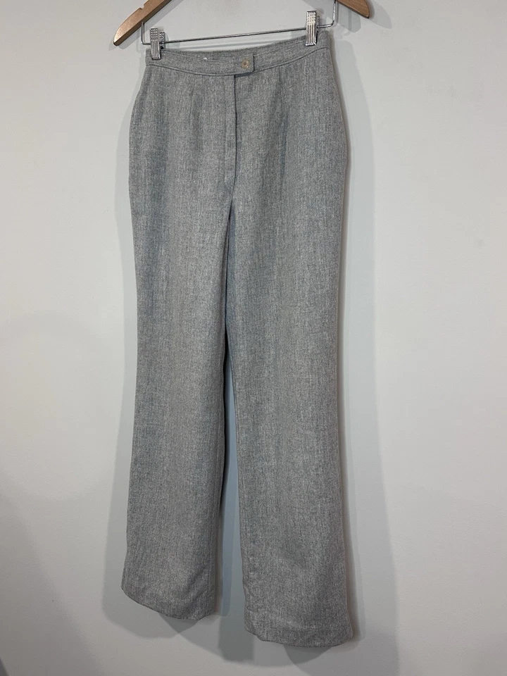 Pantalón Pendleton Vintage Años 50 100% Lana Virgen Marrón Mujer Foto 2 de 4