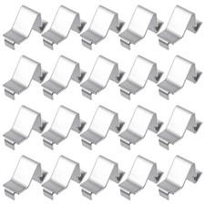20 Pcs Heavy Duty Metal Shelving Brackets Clips Cabinet Shelf Clips Adjustabl