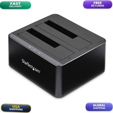 StarTech Dual-Bay USB 3.0 2.5/3.5in SATA HDD/SSD Dock 5Gbps SDOCK2U33V