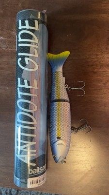 Baitsanity Antidote Glide Killer Shad Super Slow S Swimbait Silver Yellow Blue