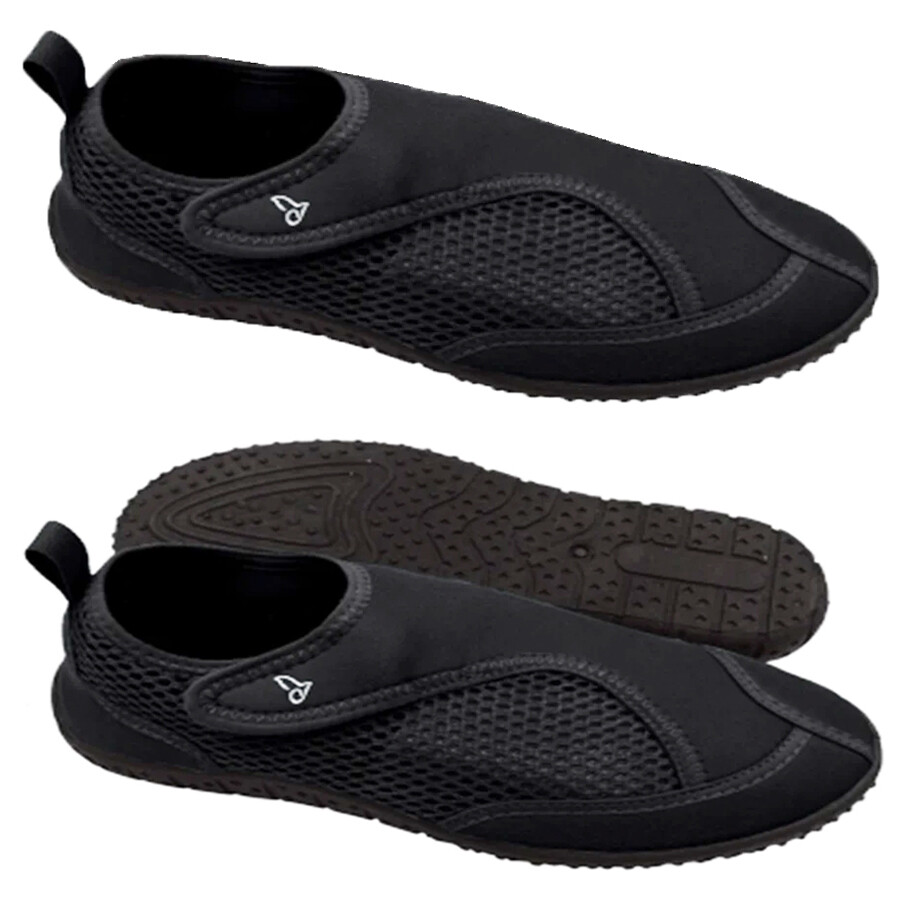 MENS ADULTS WATER SHOES AQUA SOCKS BEACH SWIM POOL SURF WETSUIT NON SLIP UK  SIZE