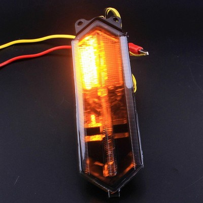 For Yamaha YZF R1 2015-2016 Integrated LED Brake Turn Signal Tail Light Smoke