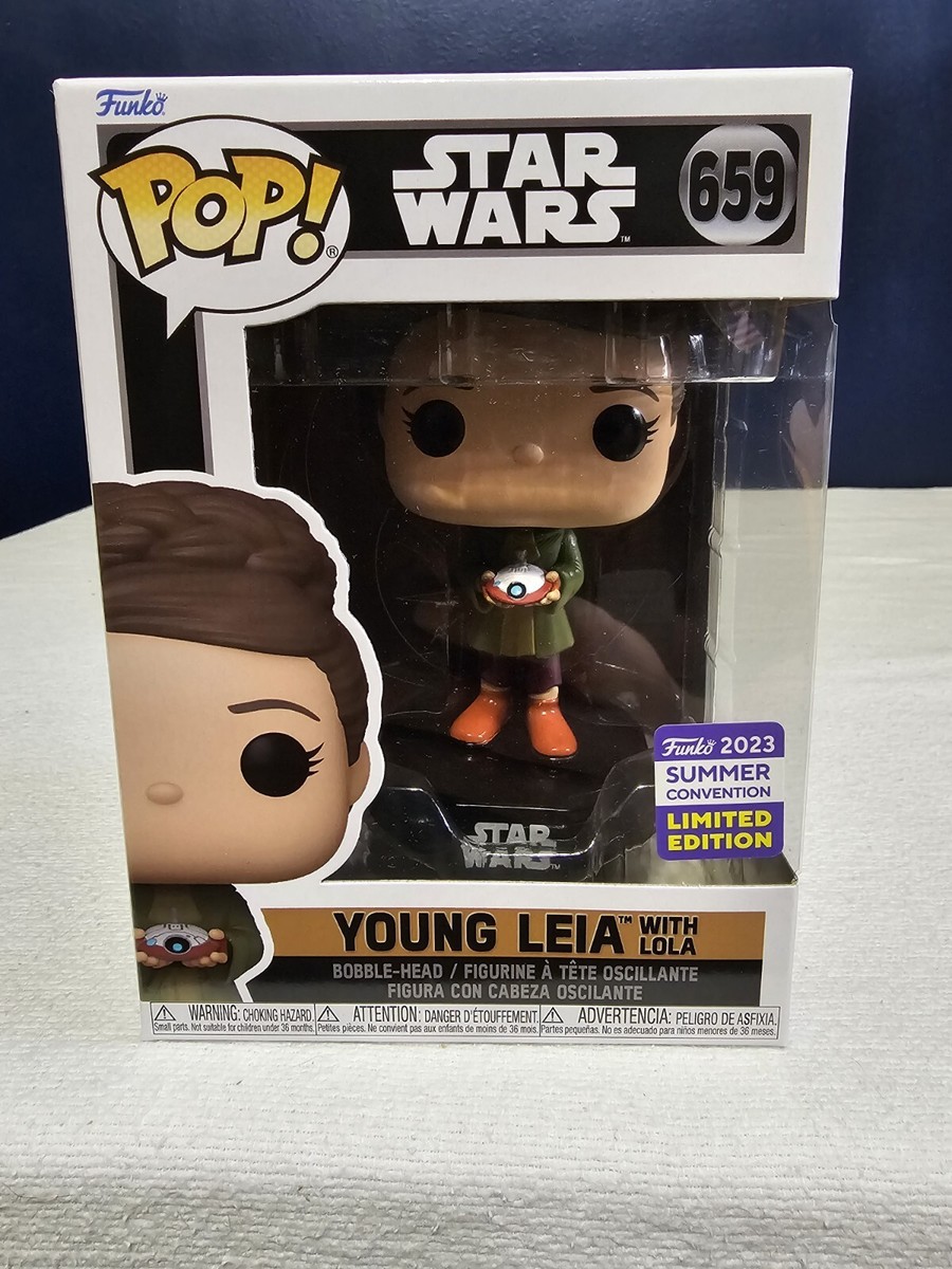 Funko Pop! Star Wars Young Leia with Lola 659 (SDCC) Entertainment 