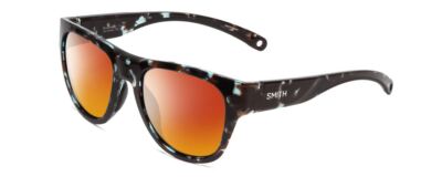 Smith Rockaway Damen Katzenauge Polarisiert Sonnenbrille IN Sky Schildkröte 52mm