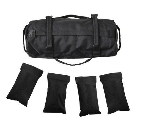 Adjustable Workout Weight Bag Fitness Sandbag Heavy Duty Training Exercise Bag - Picture 13 of 15