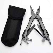 13 In1 Outdoor Survival Multi Tool Plier Compact Pocket Stainless Steel Plier