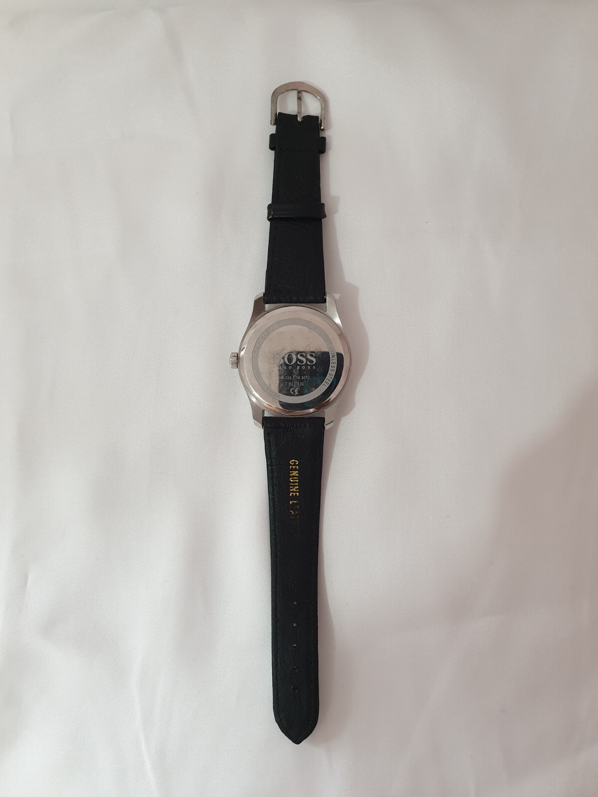 HUGO BOSS Master 41mm Case Silver Stainless Steel, Dial Black  