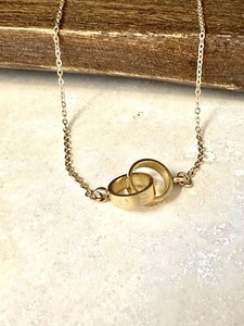Authentic Infinity Good Luck 18k gold Plated necklace hypoallergenic Good Vibe Hot Trendy