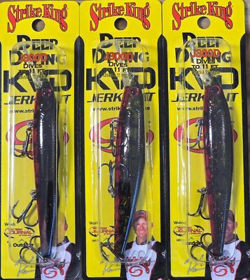 of Strike King KVD 300D Series Deep Diving Jerkbait 3/5 oz  Depth 11'