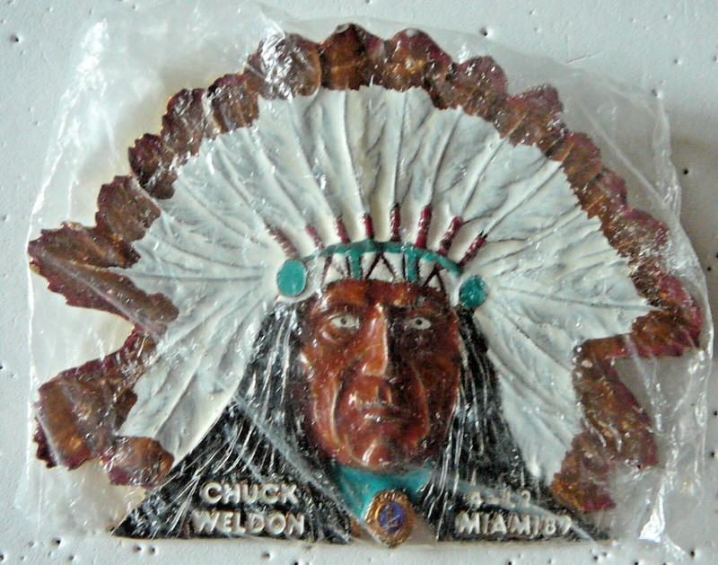 Lions Club Pins - INDIAN CHIEF by Lion Chuck Weldon
