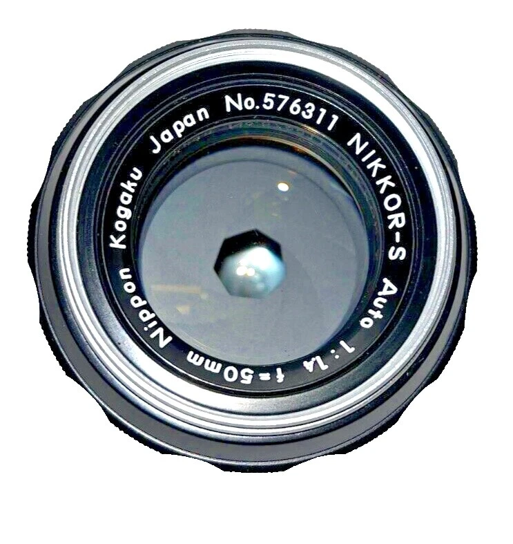 Lentes de câmera vintage NIKKOR Padrão