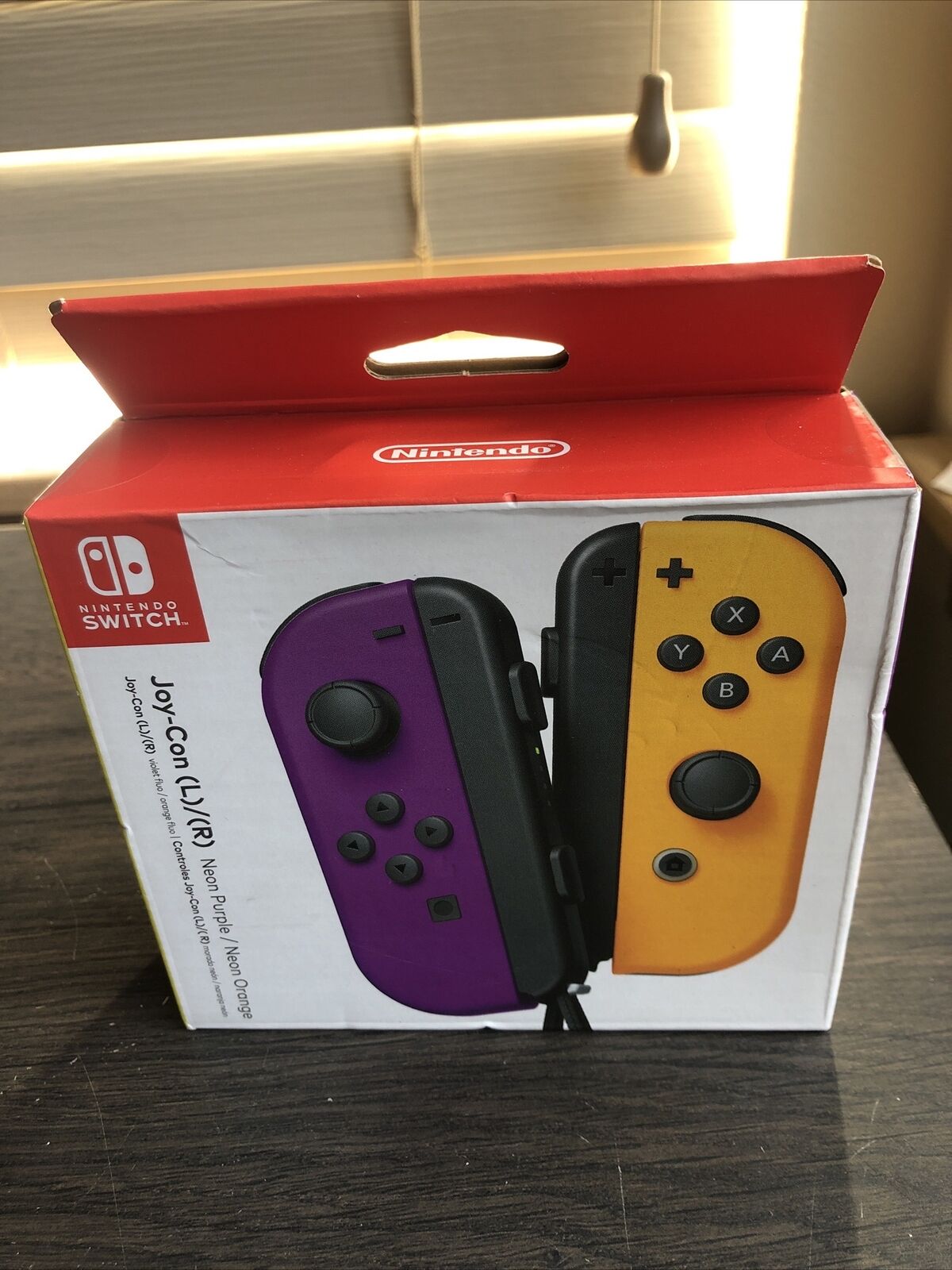 Nintendo Switch Joy-Con (L)/(R) Neon Purple/Orange