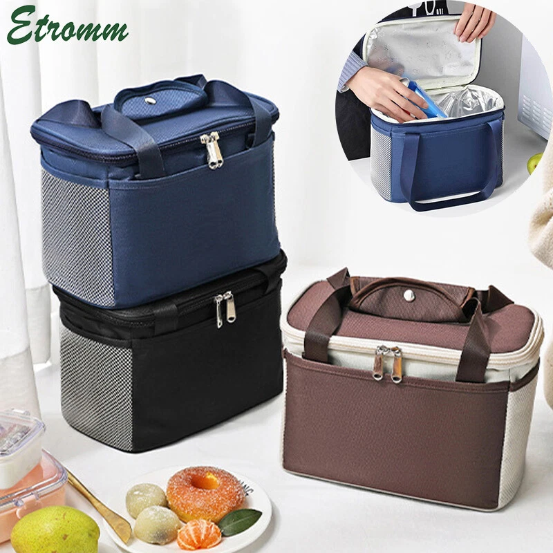 Designer Lunch Bags for Women Thermal Insulation Lunch Bag Outdoor Camping Picnic Tote Bag Food Storage Box Woman Lunch Tote Bags for Work, Adult