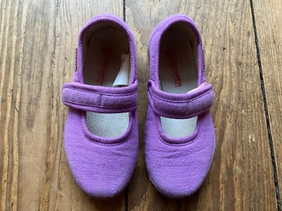 Giesswein,Hausschuhe Pantoffeln, Ballerina, Gr.25, rosa, Glitzer, Klett, weich