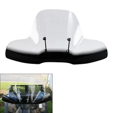 2TONE Utility ATV Handlebar Mount Windshield Fit For Polaris Arctic Yamaha Cat