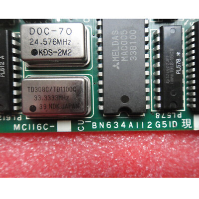 マザーボード Mitsubishi BN634A112G51D/ MC116C 1PS Mitsubishi BN634A112G51D/MC116C MC116 Circuit Board Used