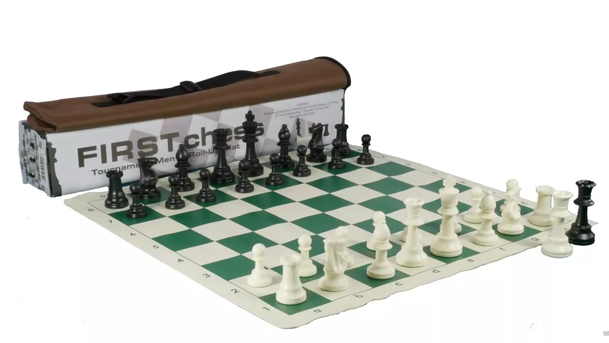 Double Weighted Chess Set, Board, and Bag