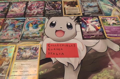 Lotto POKEMON A TEMA *EEVEE* VINTAGE Goldstar Shining 1st Ed Set Base holo rare - Afbeelding 5 van 12