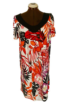 Damenkleid ,Firma Moda Intima Vania, Bunt, Größe M,Pflegeleicht