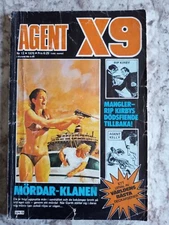 Agent X9 #13 1st Print Very Rare HTF FINE Interpresse Comics Finland 1979