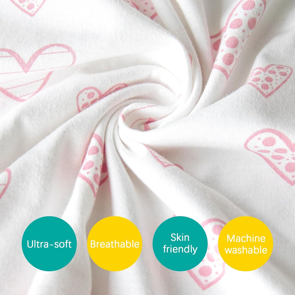 Organic Cotton 2 Pack Kids Toddler Pillowcase for Children Toddler