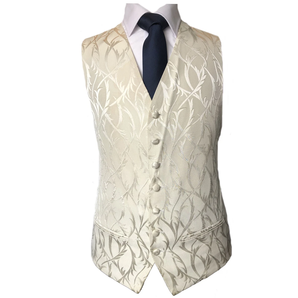 Ivory waistcoat mens cheap